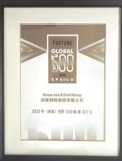 ●集团公司首次进入《财产》天下500强榜单。。。。。。。。